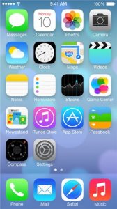 iOS 7 (2013) Русский присутствует