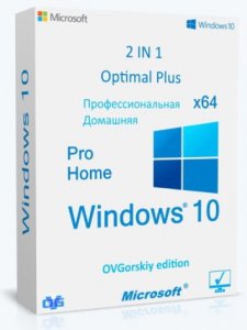 Microsoft® Windows® 10 Pro-Home Optim Plus x64 22H2 RU by OVGorskiy 03.2025