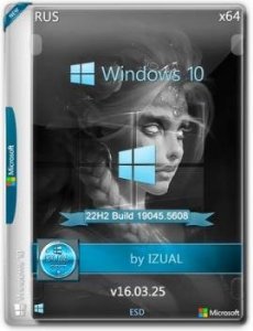 Windows 10 с лаунчером 22h2 v19045.5608 + Office Installer by Izual