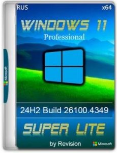 Windows 11 Pro 24H2 Super Lite 26100.4349 by Revision