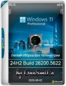 Windows 11 Pro by OneSmiLe 24H2 build 26200.5622